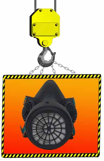 
M008 - 
Leather muzzle with 1 filter 