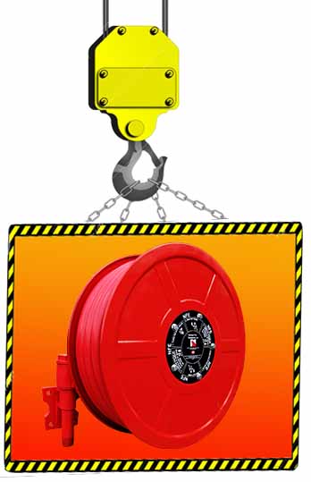 
F018 - 
Fire hose reel 